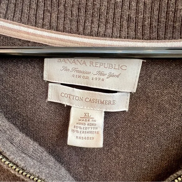 Men’s Banana Republic Half-Zip Sweater - Picture 4 of 5